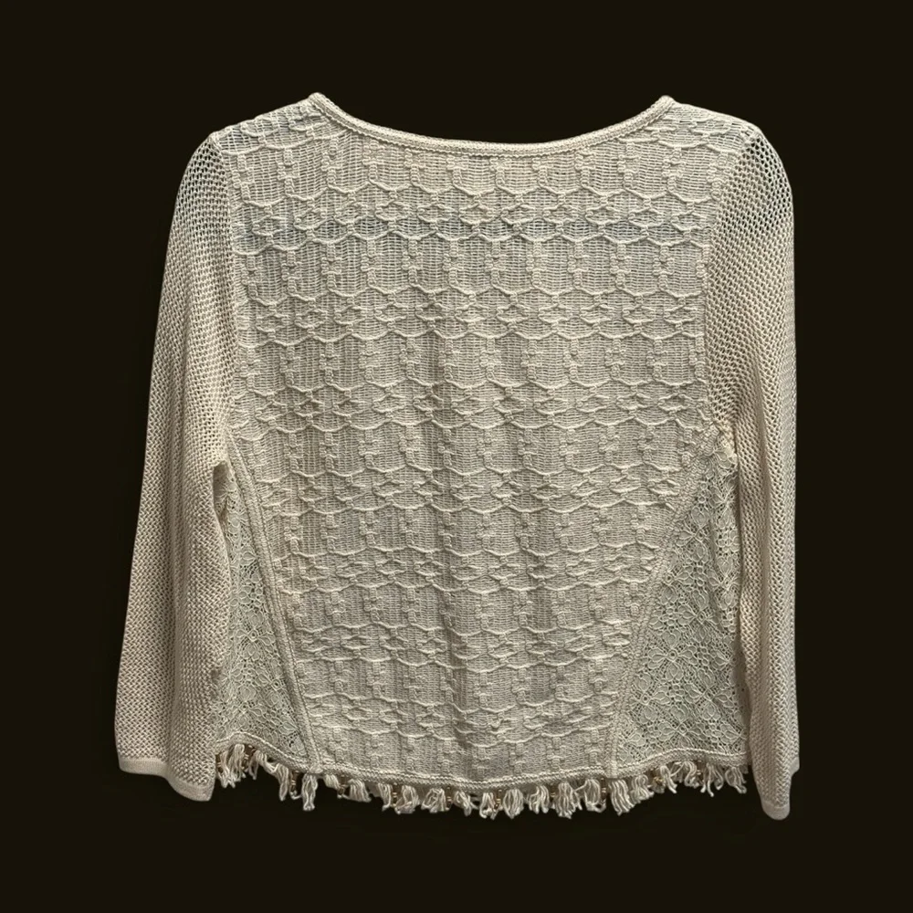 Chico's lightweight sweater-100% cotton - Picture 2 of 9